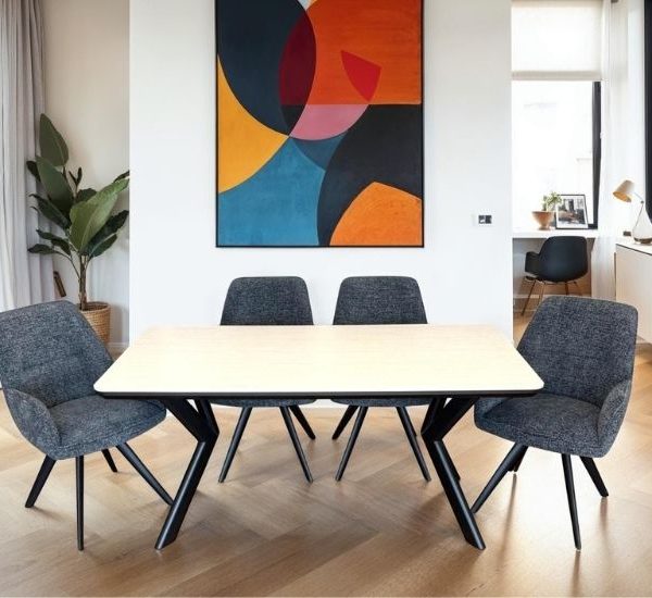 Viko Dining Table Travertine 1.6 Metre