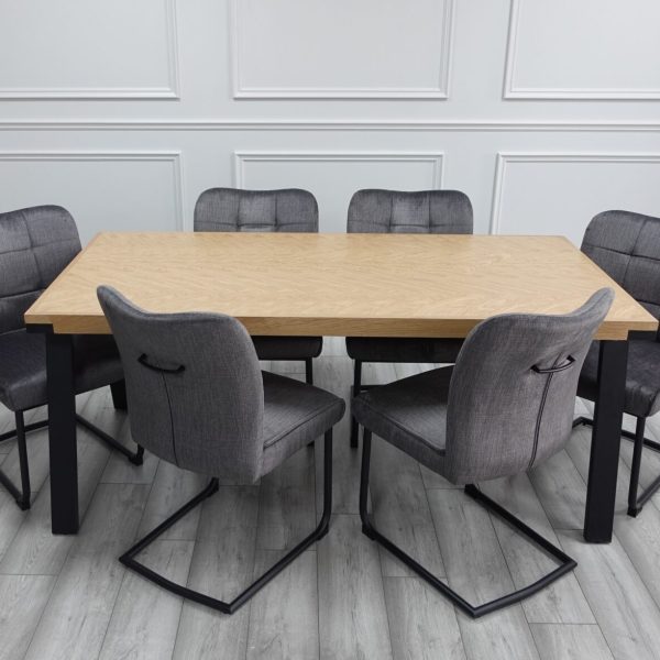 Chelsea Dining Set with 6 Chairs