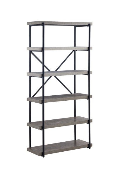 Fredrik Grey Bookcase