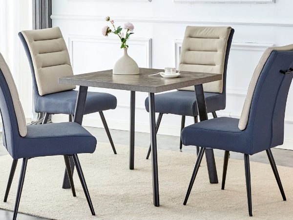 Fredrik Grey Square Table