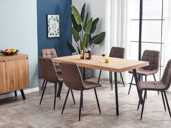 Fredrik Oak Dining Table