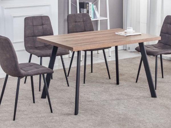 Fredrik Walnut 1.2 Metre Fixed Table