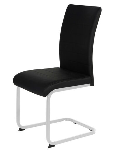 Liana Dining Chair with Chrome Legs