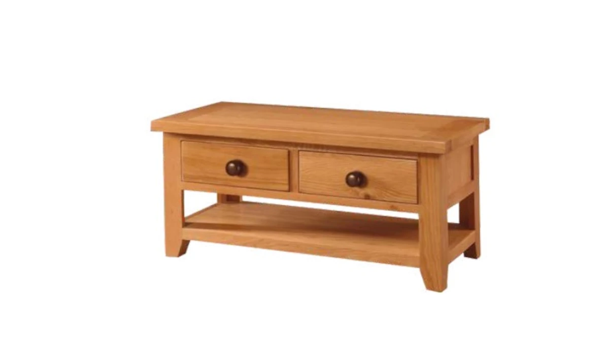 Oscar-Coffee-Table-2-Drawer-Meath Oscar 2 Drawer Coffee Table - Image 1