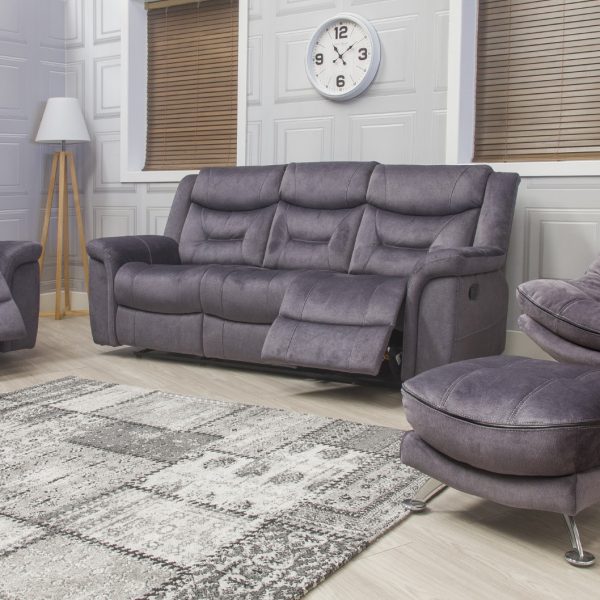 Emilio Fabric Reclining Sofa