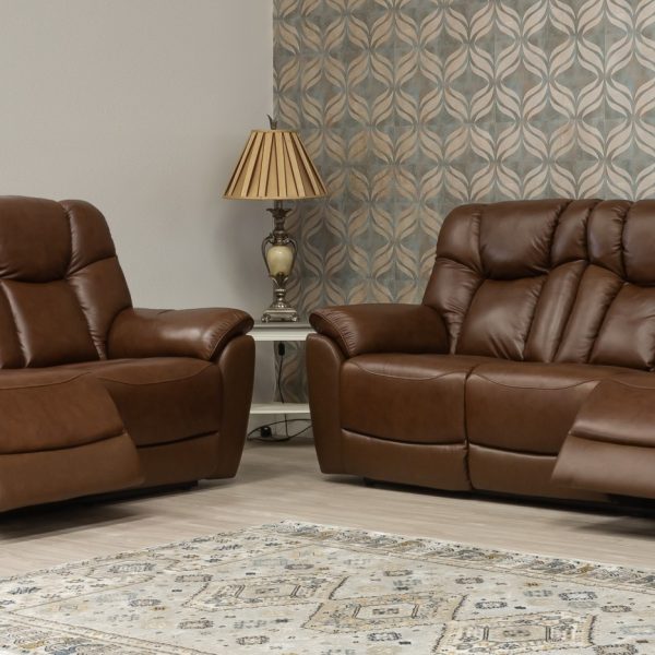 Oscar half leather Sofa Range