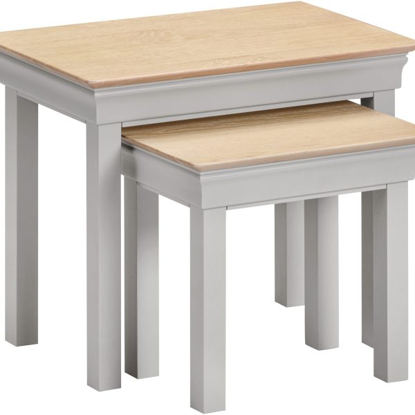Bordeaux Nest of 2 Tables
