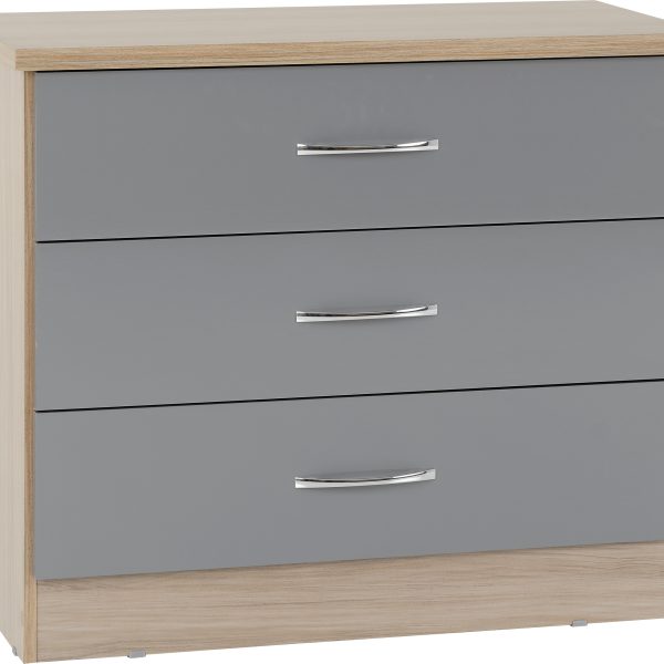 Nevada 3 Drawer Chest