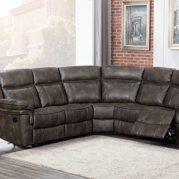 Luca Manual Recliner Sofa