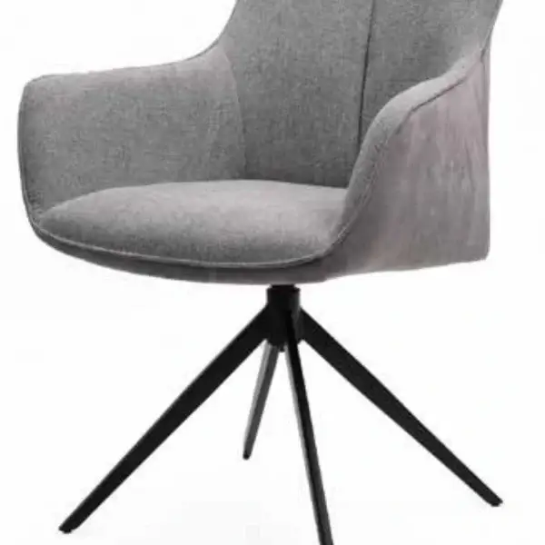 Anya Two Tone 360 Degree Swivel Dining Chair